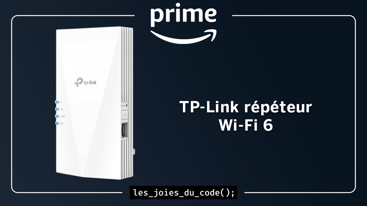 Test TP-Link RE700X : un répéteur wifi 6 plus rapide que l'éclair - Les  Numériques
