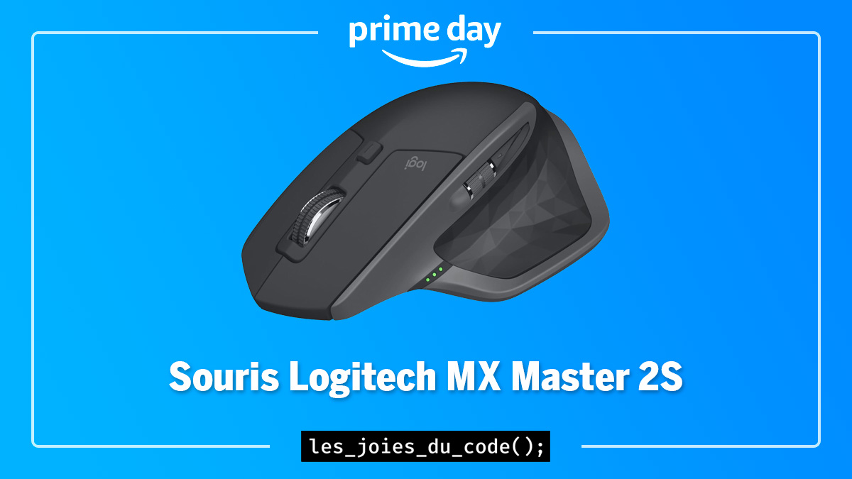 La souris MX Master 2S de Logitech en promo pour le Prime Day