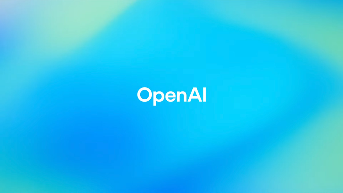 Logo d'OpenAI tiré de sa vidéo de présentation de GPT-4.1