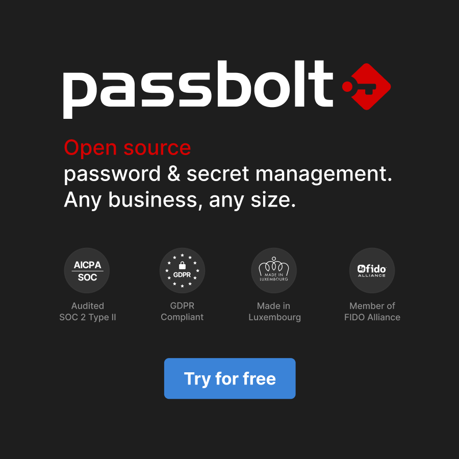 Découvrez Passbolt, le gestionnaire de mots de passe open source et gratuit pour les équipes