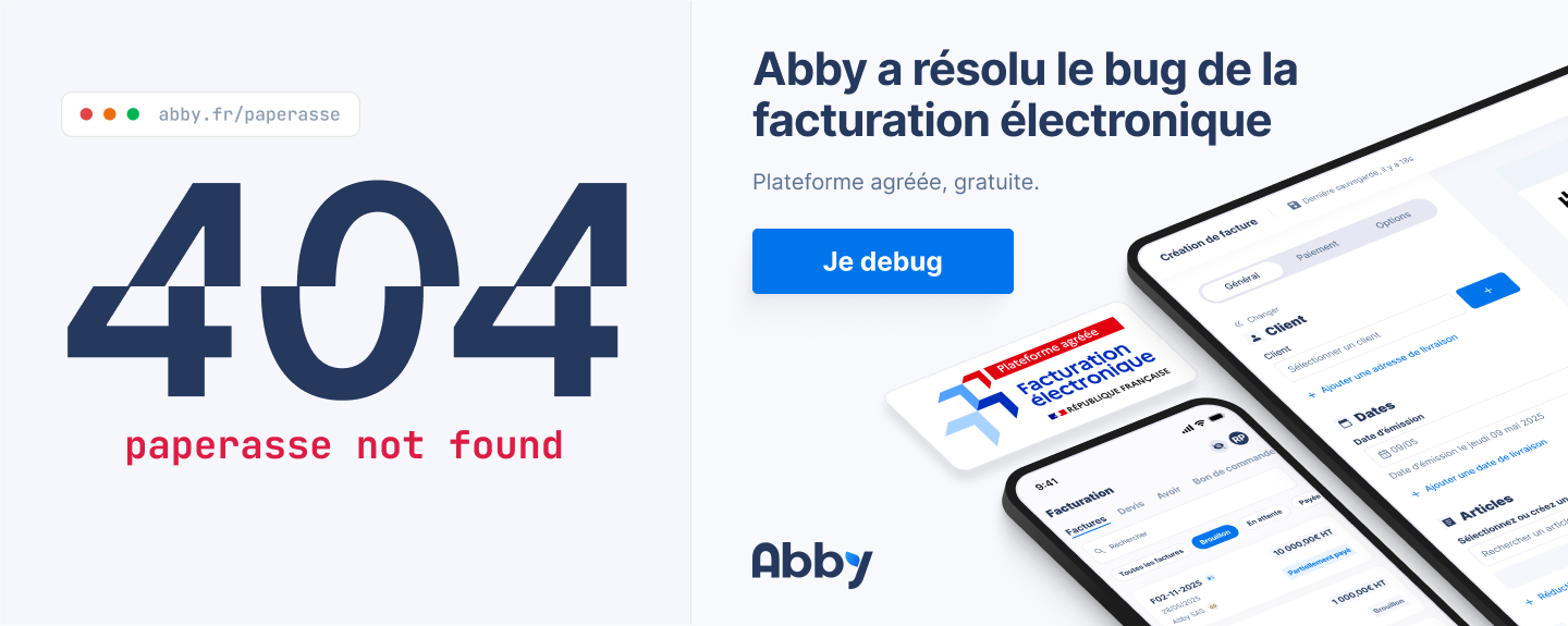 Abby pour la facturation électronique : la plateforme agréée gratuite pensée pour les développeurs
