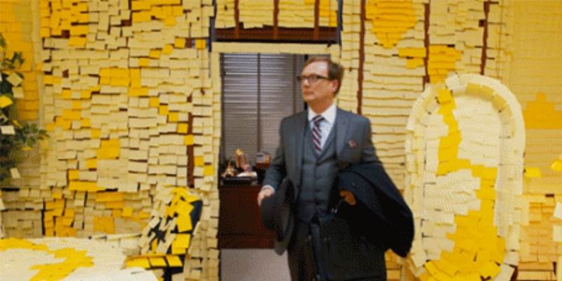 Quand le Scrum Master a la main un peu forte sur les post-its