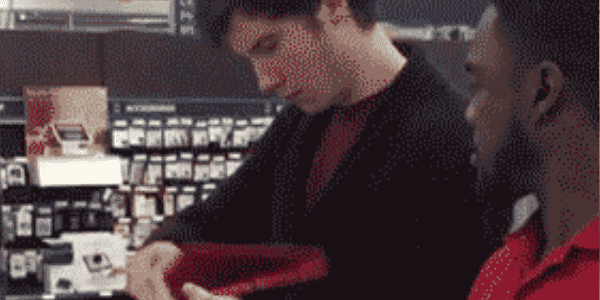 Quand je montre au client comment utiliser l'appli