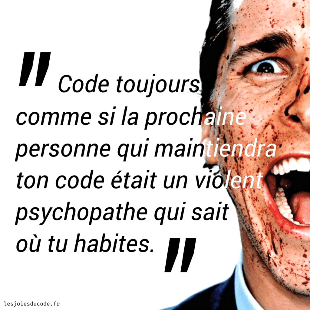 Une bonne ligne de conduite à adopter