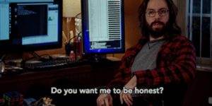 Quand le stagiaire me demande si son code est bon