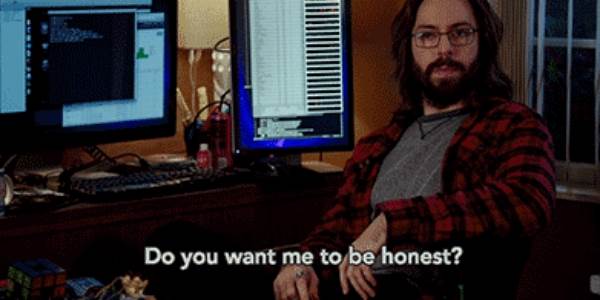 Quand le stagiaire me demande si son code est bon