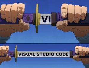 Quand quelqu'un me demande quel éditeur de texte j'utilise
