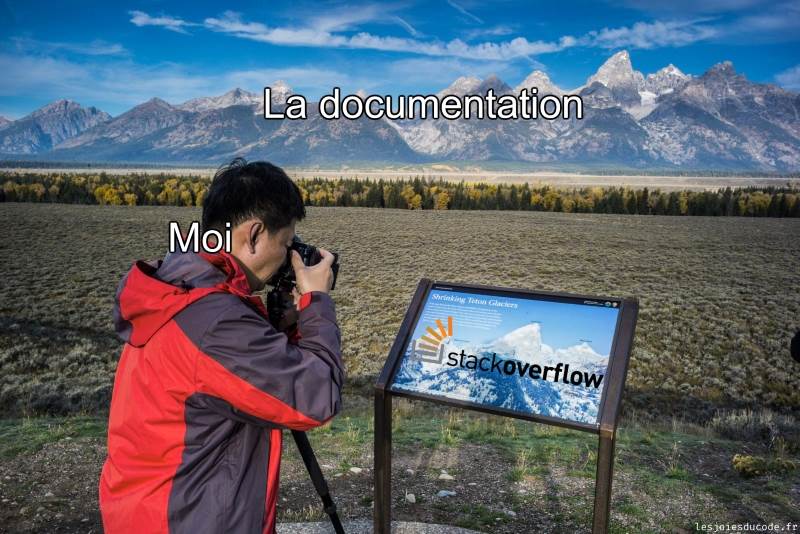 Pas le temps pour la doc !