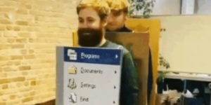 Quand t'ouvres Paint sous Windows 95