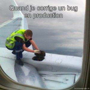 Quand je corrige un bug en production