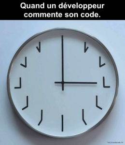 Je vois pas le problème avec mes commentaires.