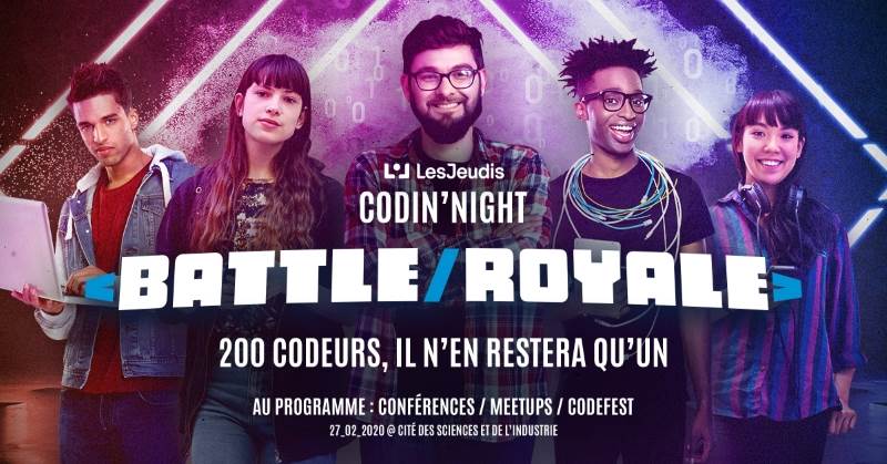 Participe à la Codin' Night : conférences, CodeFest et chasse aux Easter Eggs !