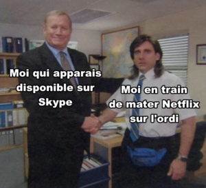 Ouais ouais, on connaît la technique ouais !