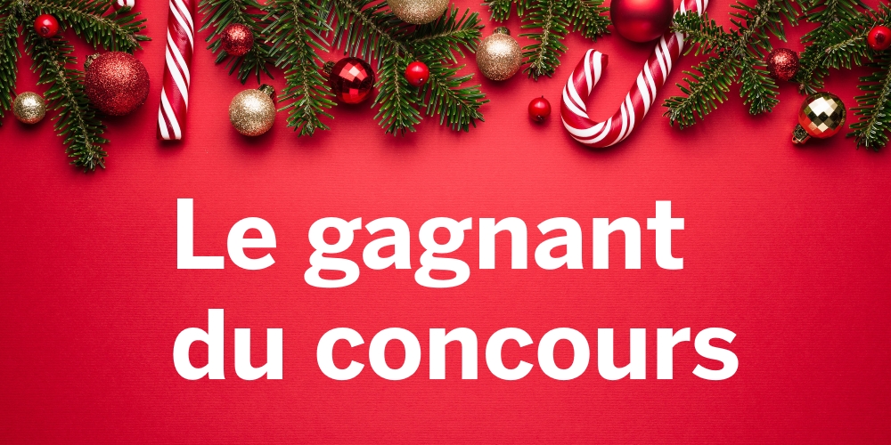 Concours de Noël Les Joies du Code - Et le gagnant est...