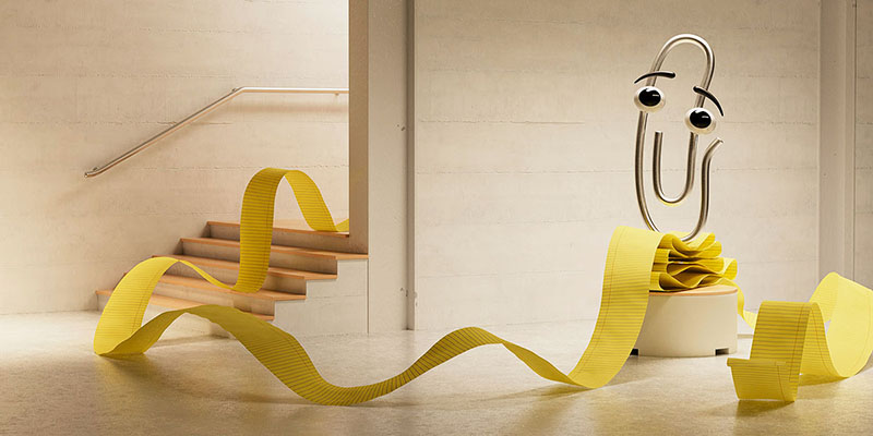 Instant nostalgie : Microsoft fait renaître Clippy et le fond d'écran de Windows XP