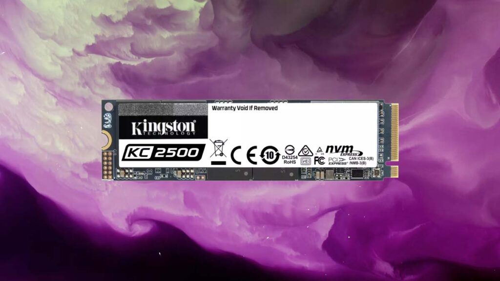 Le SSD Kingston KC2500 1 To est à -37% chez Materiel.net