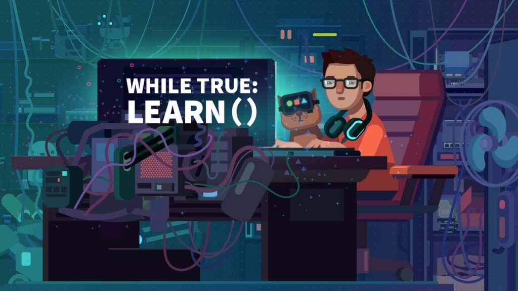 Le jeu pour développeurs (oui !) while True: learn en réduction sur Steam
