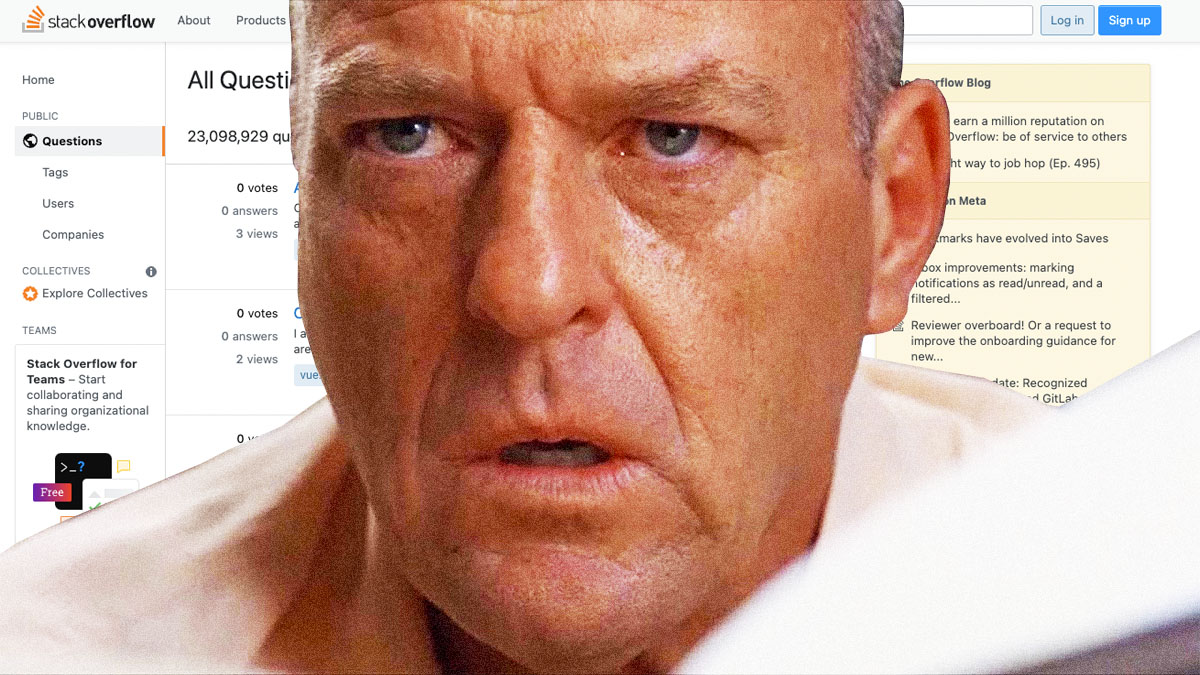 Ivre, il crée une extension qui empêche de copier du code sur Stack Overflow