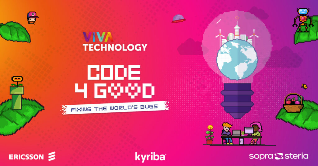 Proposez des solutions à l'impact positif en participant au hackathon "Code 4 Good" de VivaTech