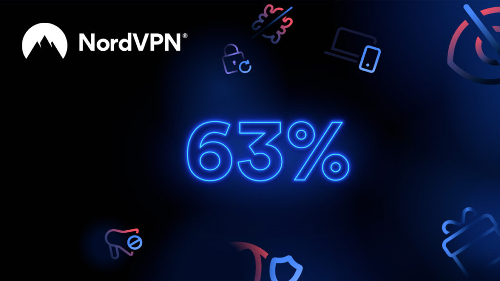 NordVPN : 63% de réduction + 3 mois gratuits pour le Black Friday