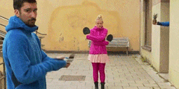 Quand on fait une démo sur des données de production