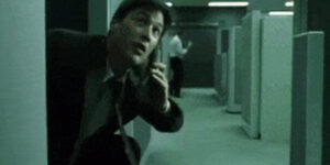 Quand je vois le chef faire un tour dans l'open space le vendredi après-midi