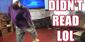 Quand j'ai plein de warnings et que mon code fonctionne correctement