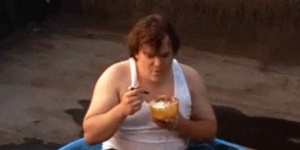 Quand quelqu'un commence à me parler boulot pendant ma pause dej