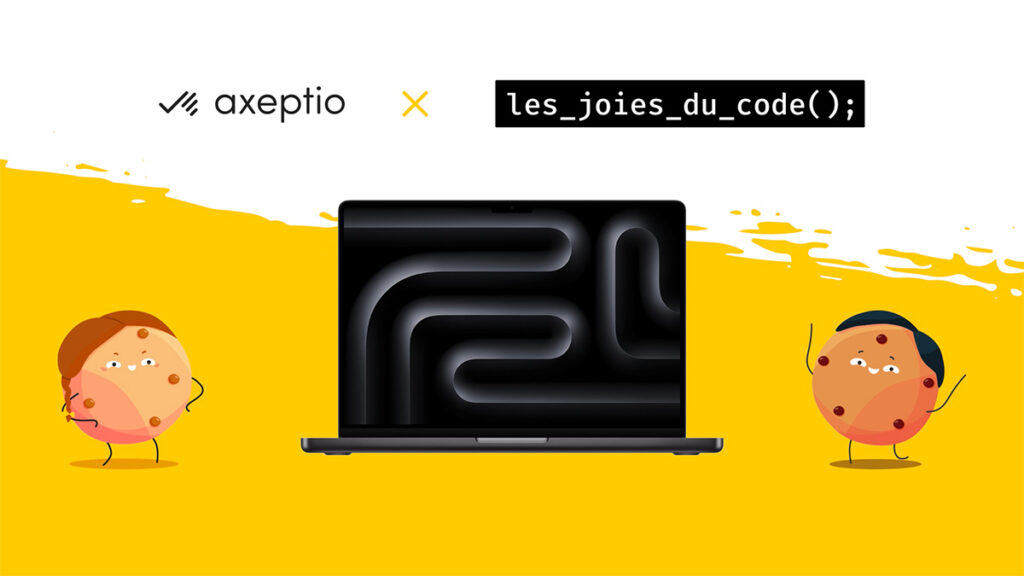 🎁 Concours Axeptio x Les Joies du Code : participez pour remporter un MacBook Pro !