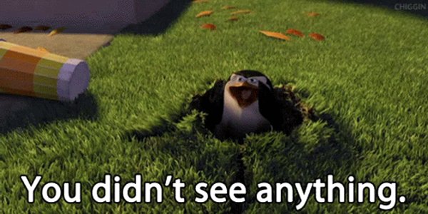 Quand je fais des tests TCR