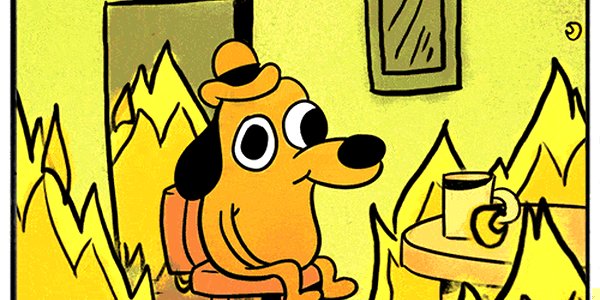 Quand la deadline du projet est largement dépassée et que je pars en pause