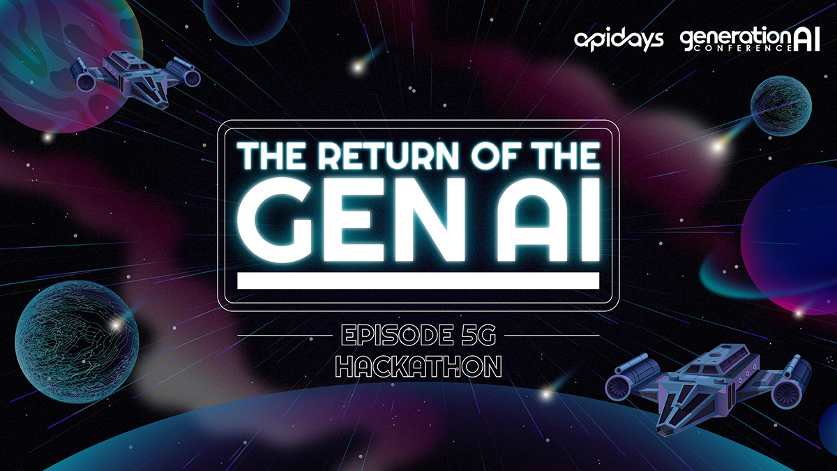 Participe au hackathon Apidays Episode 5G : code avec l'IA et la 5G, un voyage à San Francisco à gagner !