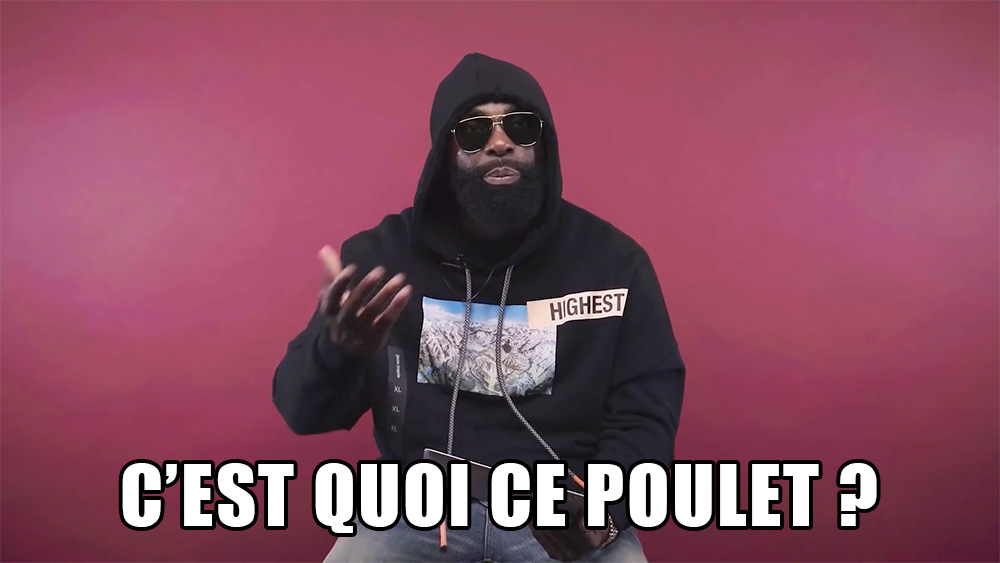 Meme Karris c'est quoi ce poulet