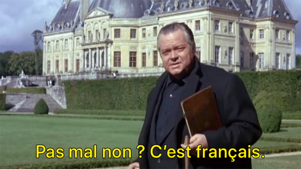 Meme Pas mal non, c'est français