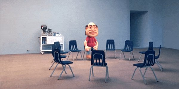 Quand personne n'a annulé le daily d'août et que je fais mon point à voix haute tout seul