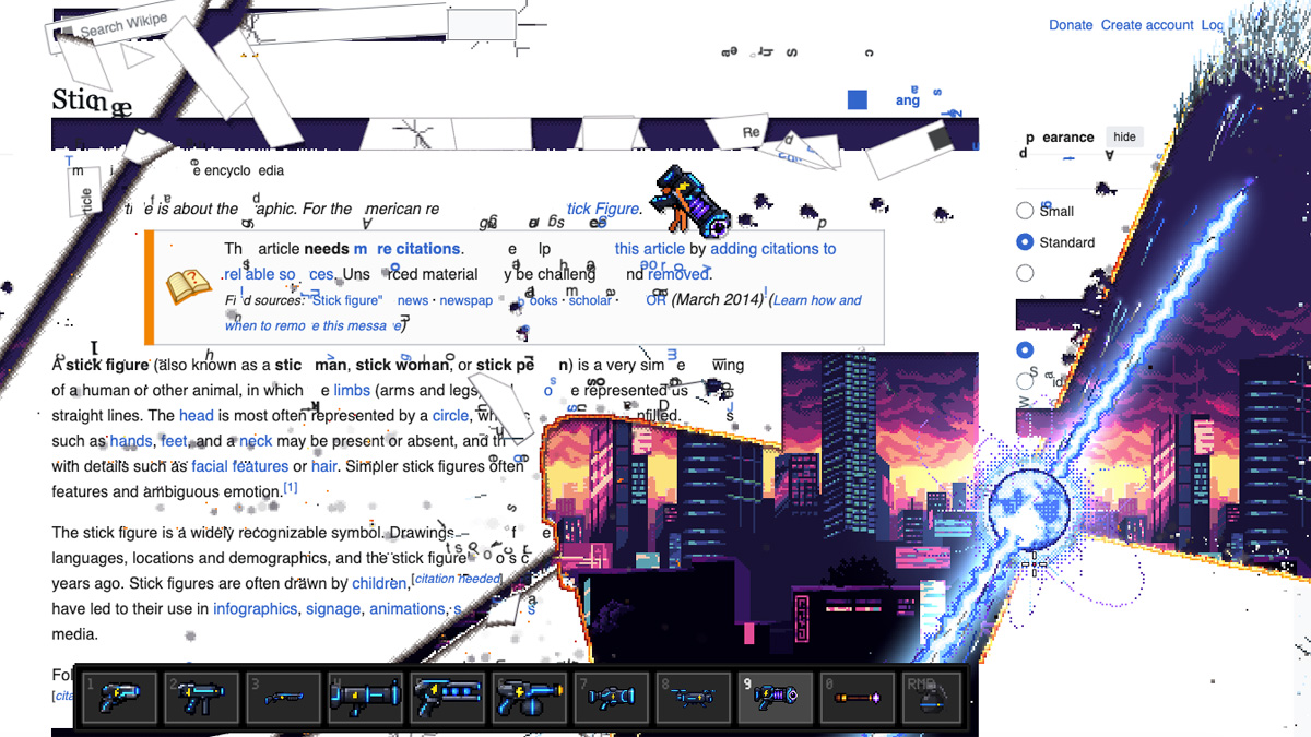 Un dev français a créé un jeu pour pulvériser n'importe quel site web