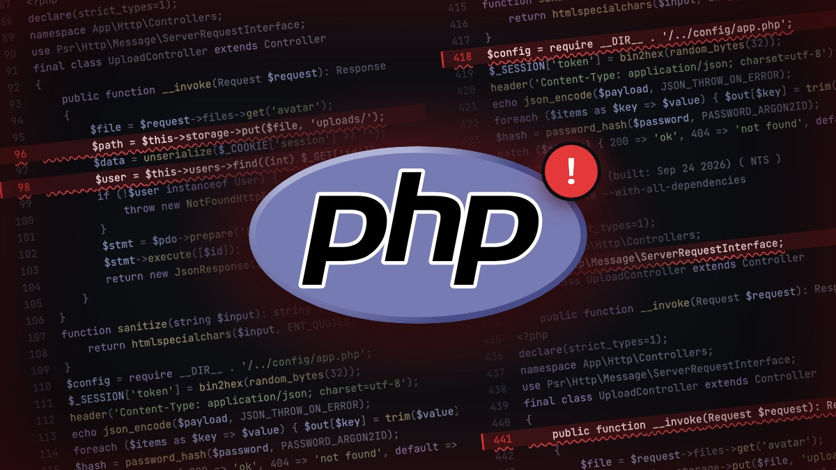 Urgent : deux failles critiques dans PHP, les correctifs arrivent aujourd'hui à 16h