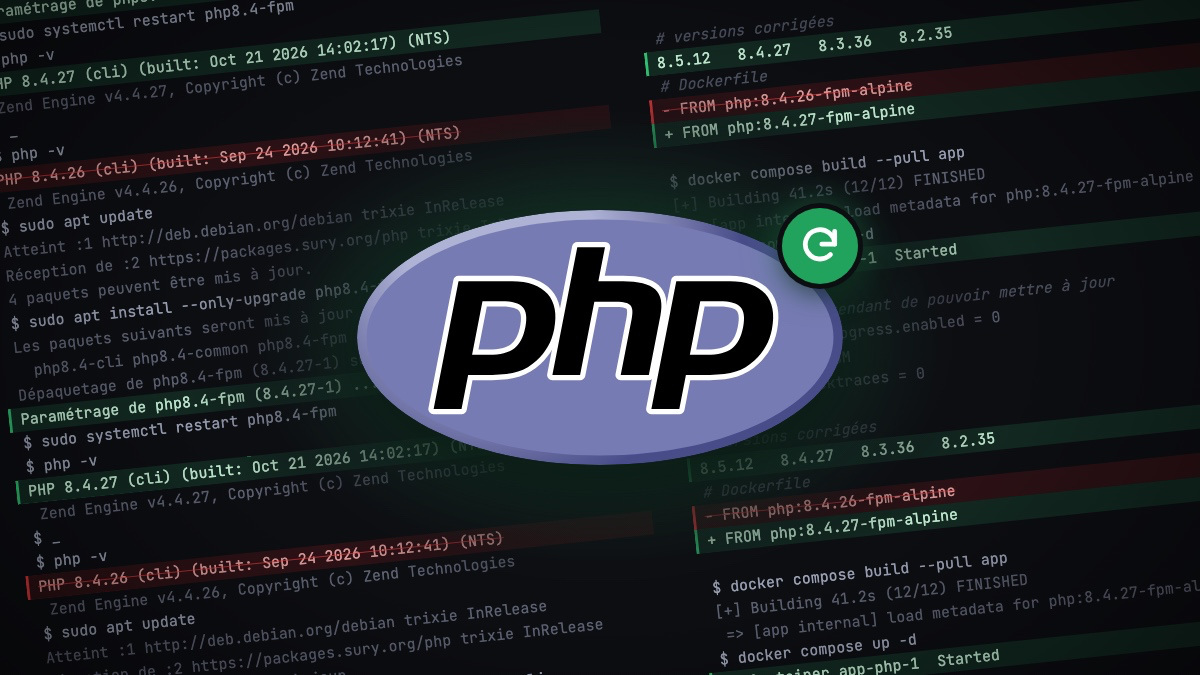 PHP corrige ses failles critiques : comment mettre à jour pour protéger vos sites